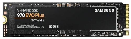 SSD накопитель Samsung 970 EVO Plus 500GB M.2 2280 Pci-Ex4 (MZ-V7S500BW)