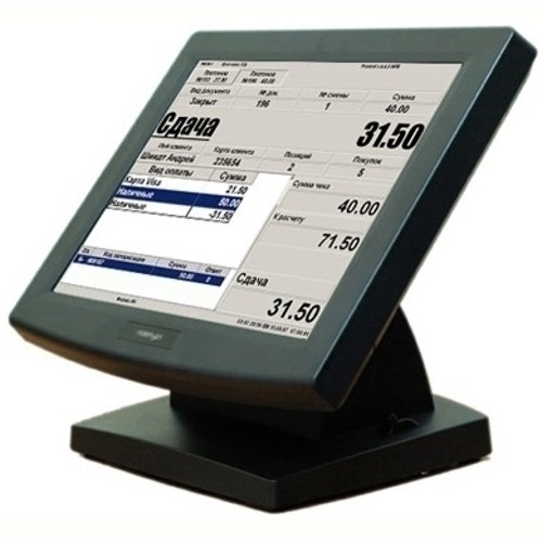 POS-монитор Posiflex TM-7115N-B черный. USB