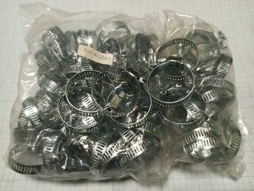 Хомут стальной винтовой 1-1/4" (18-32 мм)