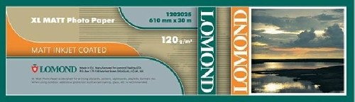 Бумага LOMOND для САПР и ГИС, матовая 610мм х 30м 120 г/м2 втулка 2"/50,8мм Бумага LOMOND для САПР и ГИС, матовая 610мм х 30м 120 г/м2 втулка 2"/50,8мм