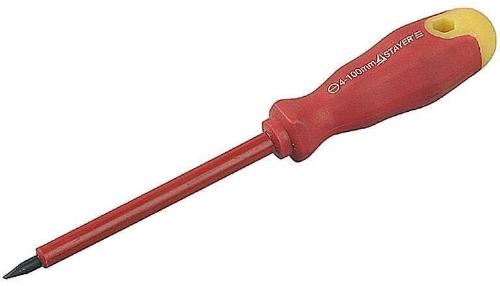 Отвертка до 1000В диэлектрическая SL 5,5х125мм, STAYER 25141-05-12_z01