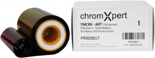 Цветная лента ART YMCK-K / 750 отпечатков (PR000817)