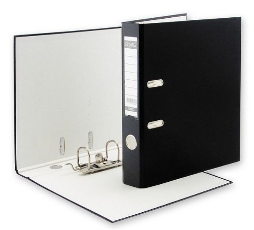 Папка регистратор с арочным механизмом Bantex Economy 50 мм черная Папка регистратор с арочным механизмом Bantex Economy 50 мм черная