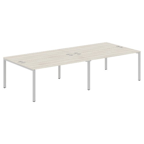 Бенч-система XTEN-S60 XS6WST 3214, сосна эдмонт/алюминий, 3200х1406х750 мм Бенч-система XTEN-S60 XS6WST 3214, сосна эдмонт/алюминий, 3200х1406х750 мм