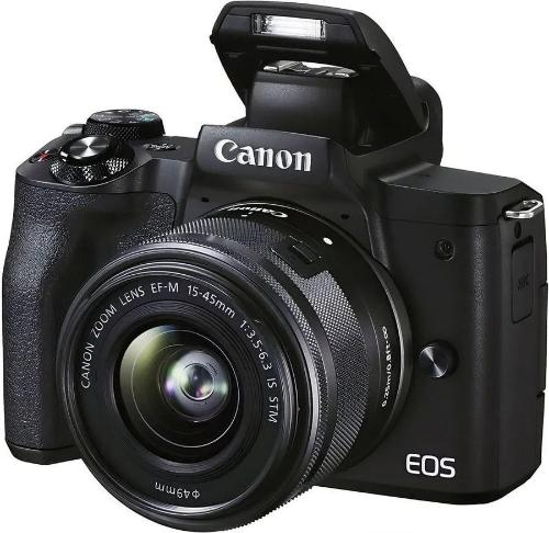Фотоаппарат Canon EOS M50 Mark II Kit Black + EF-M 15-45mm IS STM(4728C007)