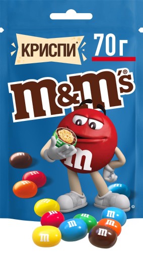 Драже M&M`s  Криспи, 70г