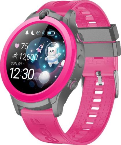 Смарт-часы детские LEEF Vega, цвет розовый+серый