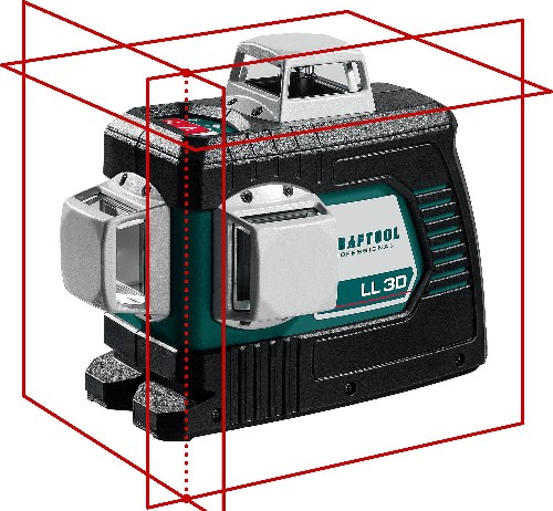 KRAFTOOL LL 3D, лазерный нивелир (34640)