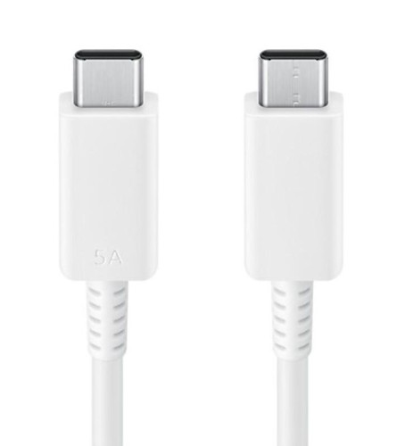 Кабель Samsung USB Type-C - USB Type-C, 5A, EP-DX510, бел