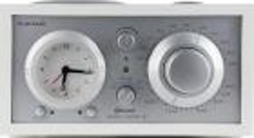 Радиоприемник и радиочасы Tivoli Model Three BT, белый (White)