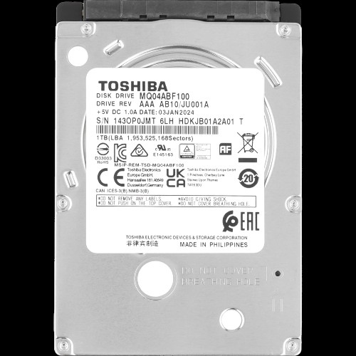 Жесткий диск Toshiba MQ04AB 1Tb (MQ04ABF100R)