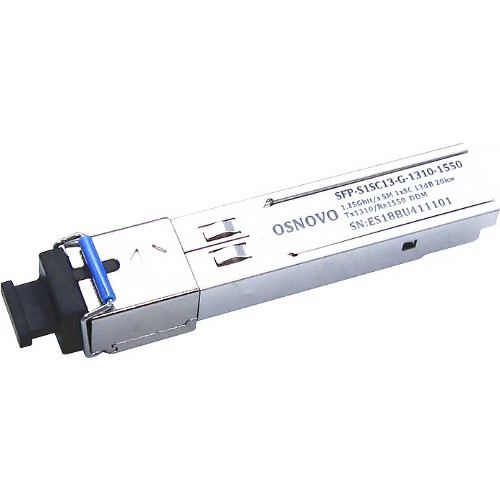 Трансивер OSNOVO SFP-S1SC13-G-1310-1550 Трансивер OSNOVO SFP-S1SC13-G-1310-1550