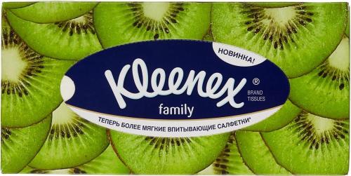 Салфетки косметические Kleenex Family 150шт/уп