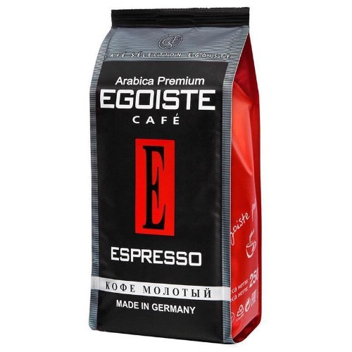 Кофе EGOISTE Espresso молотый,250г