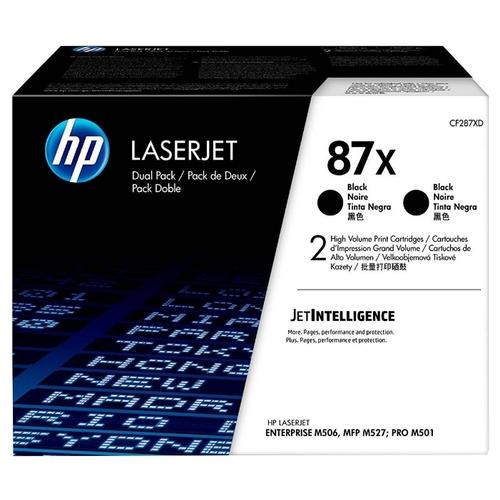 cf287XD HP 87X Black 2-pack LJ Toner Cartridge