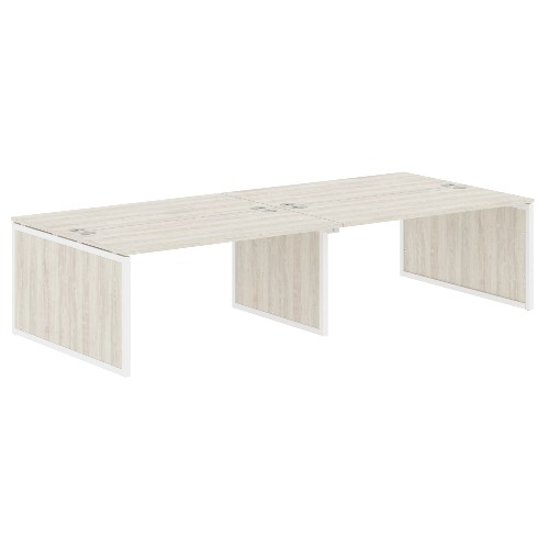 Бенч-система XTEN-QP XQPWST 3214, сосна эдмонт/белый, 3200х1406х750 мм Бенч-система XTEN-QP XQPWST 3214, сосна эдмонт/белый, 3200х1406х750 мм