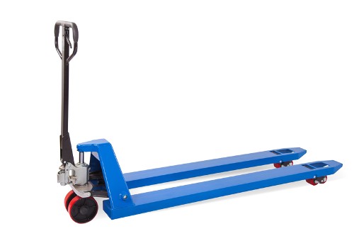 Тележка гидравлическая 2500 кг 1800 мм TOR RHP(BF) (полиуретановые колеса), шт, 1010169