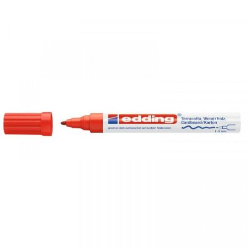 Лаковый маркер Edding E-4040, красный