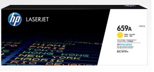 Картридж лазерный HP 659 W2012A желтый (13000стр.) для HP LJ M856/M776