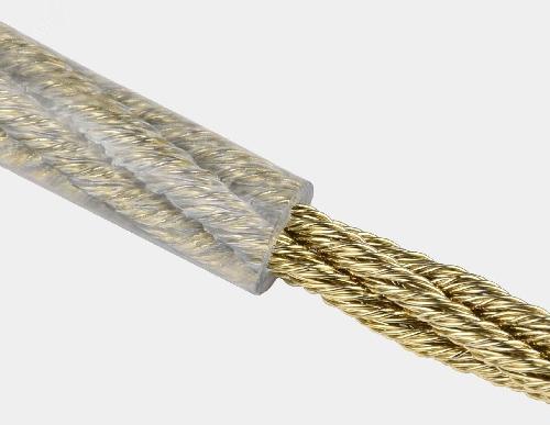 Трос металлополимерный ПР 2.0мм. 100м.15 шт. Танис