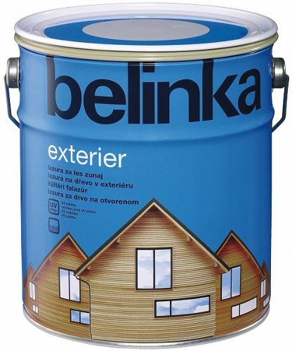 Belinka EXTERIER Лазурное покрытие для защиты древесины, №67 ориентально-оранжевый, 10 л