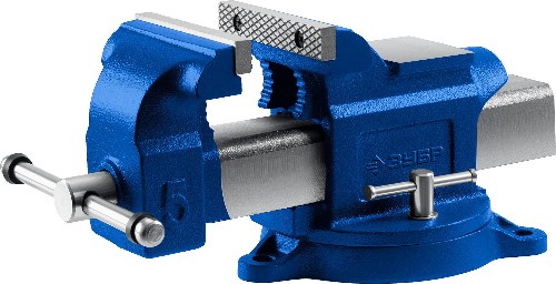 ЗУБР 125 мм, слесарные тиски, Профессионал (32703-125)