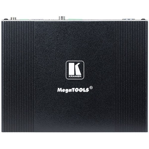 Бесподрывный приемник HDMI, Аудио, RS-232, ИК, Ethernet по витой паре HDBaseT со встроенным масштабатором и дополнительным входом HDMI; поддержка 4К60 4:2:0, POE [50-80519090] Kramer TP-900UHD