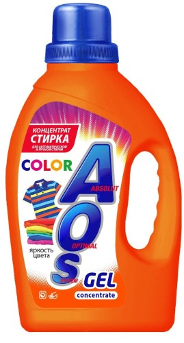 Гель для стирки AOS Color 1,3кг