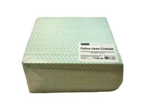 Материал протирочный нетканый Celina clean CLNG60 зеленый 24,5х42см 150л/уп
