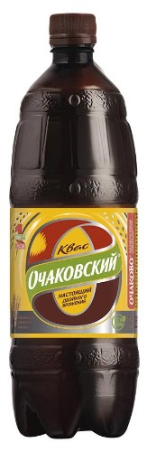 Квас Очаковский 1 л (пэт, 9 штук в упаковке)