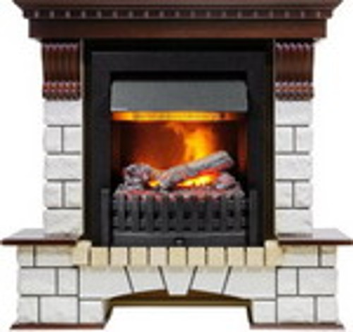 Камин Dimplex Pierre Luxe с очагом Danville Delux Black (темный дуб) 1374877220