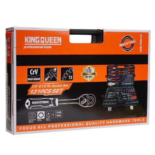 Набор инструментов KINGQUEEN 131 пред, 72 зуба WIB-90014