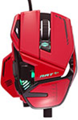 Компьютерная мышь и клавиатура Mad Catz R.A.T. 8 ADV, красная