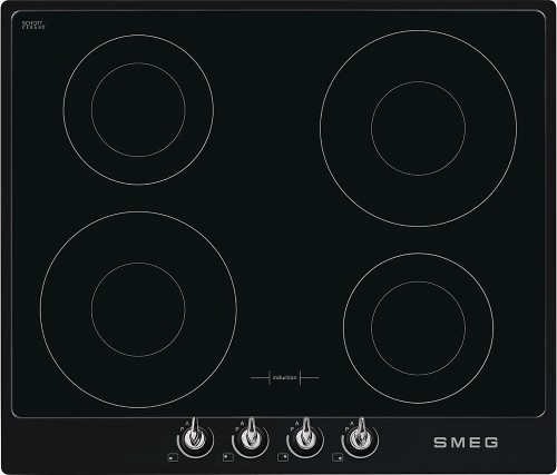 Встраиваемые индукционные панели Smeg Victoria SI964NM Встраиваемые индукционные панели Smeg Victoria SI964NM