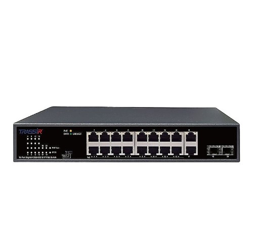 TR-NS14202S-185-16POE Trassir коммутатор с PoE