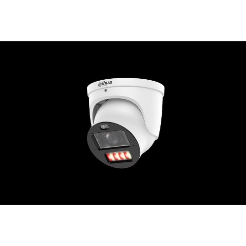 DAHUA DH-IPC-HDW3449HP-ZAS-PV-PRO Уличная купольная IP-видеокамера WizColor 4Мп; 1/1.8” CMOS; моторизованный объектив 2.7~12мм (4x); LED 50м, ИК 50м; сигнализация красно-синей подсветкой; IP67; метал