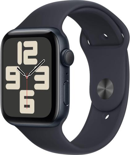 Смарт-часы Apple Watch SE 2023 A2723 44мм OLED корп.тем.ночь(MRE73LL/A)