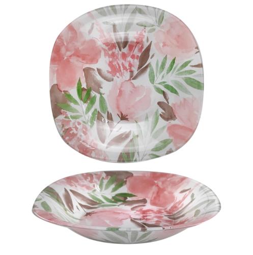 Тарелка обеденная 26см FLOWERPAD ROSE V1322