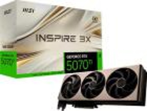Видеокарта MSI GeForce RTX 5070 Ti 16G INSPIRE 3X OC