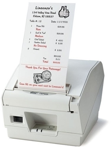 Термопринтер чеков Star TSP847 II w/o I/F
