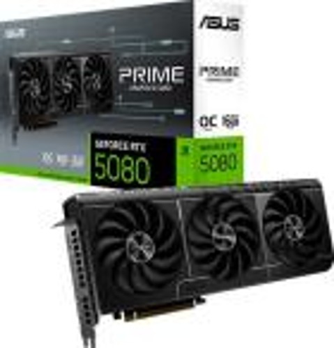 Видеокарта Asus GeForce PRIME RTX 5080 16GB OC (PRIME-RTX5080-O16G)