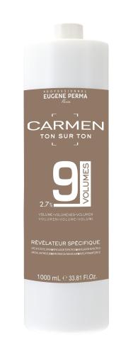 CARMEN ТТ Окислитель 9VOL, 2,7%, 1000 мл, шк.39161 / Эмульсия для волос CARMEN TON SUR TON REVELATEUR 9 VOL