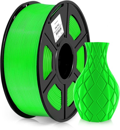 Пластик для 3D-принтера Cactus PETG, d1.75 мм, 1 кг, 1 цв. CS-3D-PETG-1KG-GREEN