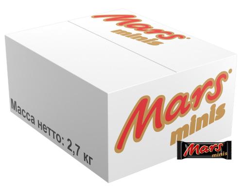 Шоколад Mars Minis, короб, 2,7кг