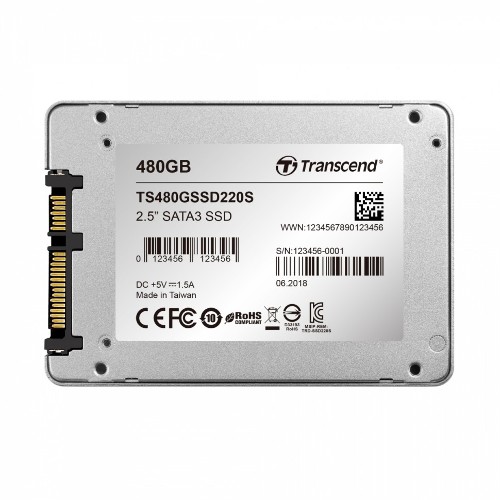 Твердотельный накопитель Transcend SSD220S TS480GSSD220S