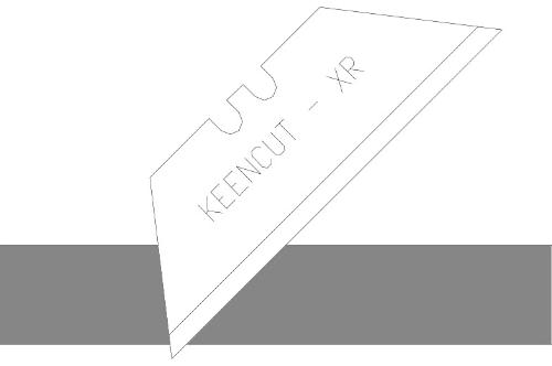 Лезвия KeenCut XR UTILITY BLADES (компл. 100 шт) CA50-027