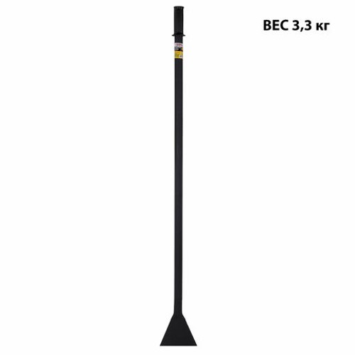 Ледоруб -топор шириной 14 см, ВЕС 3,3 кг, металлическая ручка 120 см, D=34 мм, СУПЕРУСИЛЕННЫЙ, черная порошковая окраска, ГРАНДМАСТЕР, 700346 Ледоруб -топор шириной 14 см, ВЕС 3,3 кг, металлическая ручка 120 см, D=34 мм, СУПЕРУСИЛЕННЫЙ, черная порошковая окраска, ГРАНДМАСТЕР, 700346