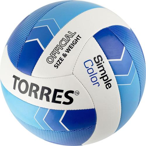 Мяч волейбольный Torres Simple Color любительский р.5, S0000060839