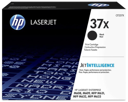 Картридж лазерный HP 37X CF237X чер. пов.емк. для M608n