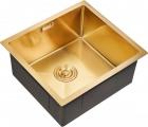 Кухонная мойка Milacio Denia 48 Steel (MC.77448) золото